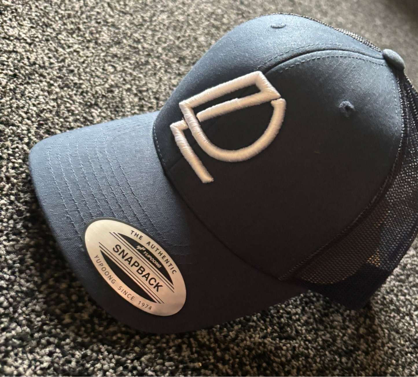 Midnight Blue Trucker Cap