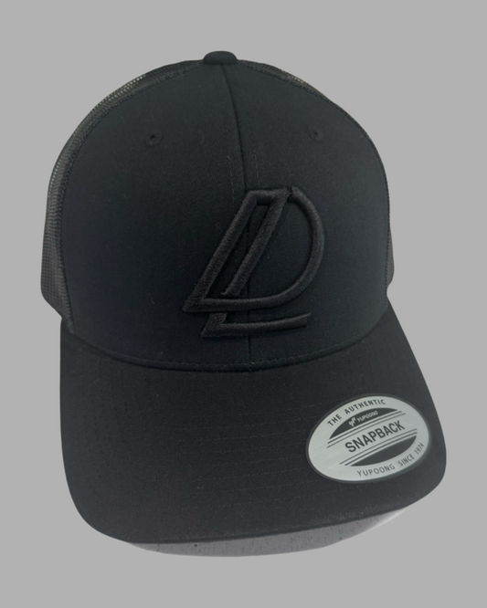Triple Black Trucker Cap