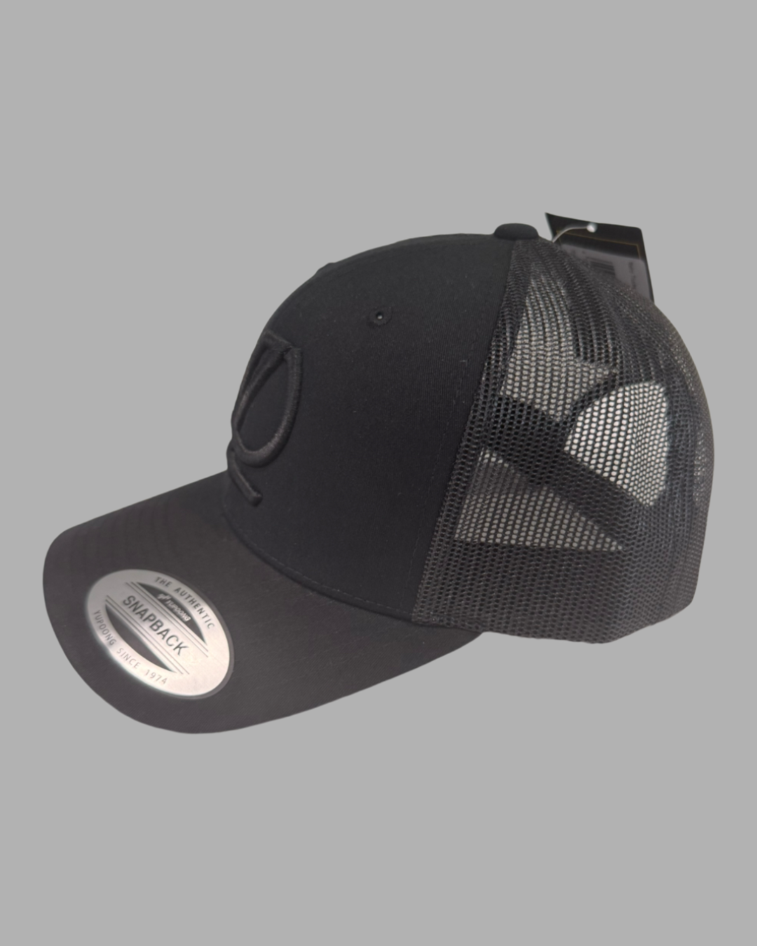 Triple Black Trucker Cap