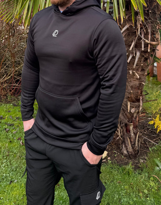 Premium Black Hoodie